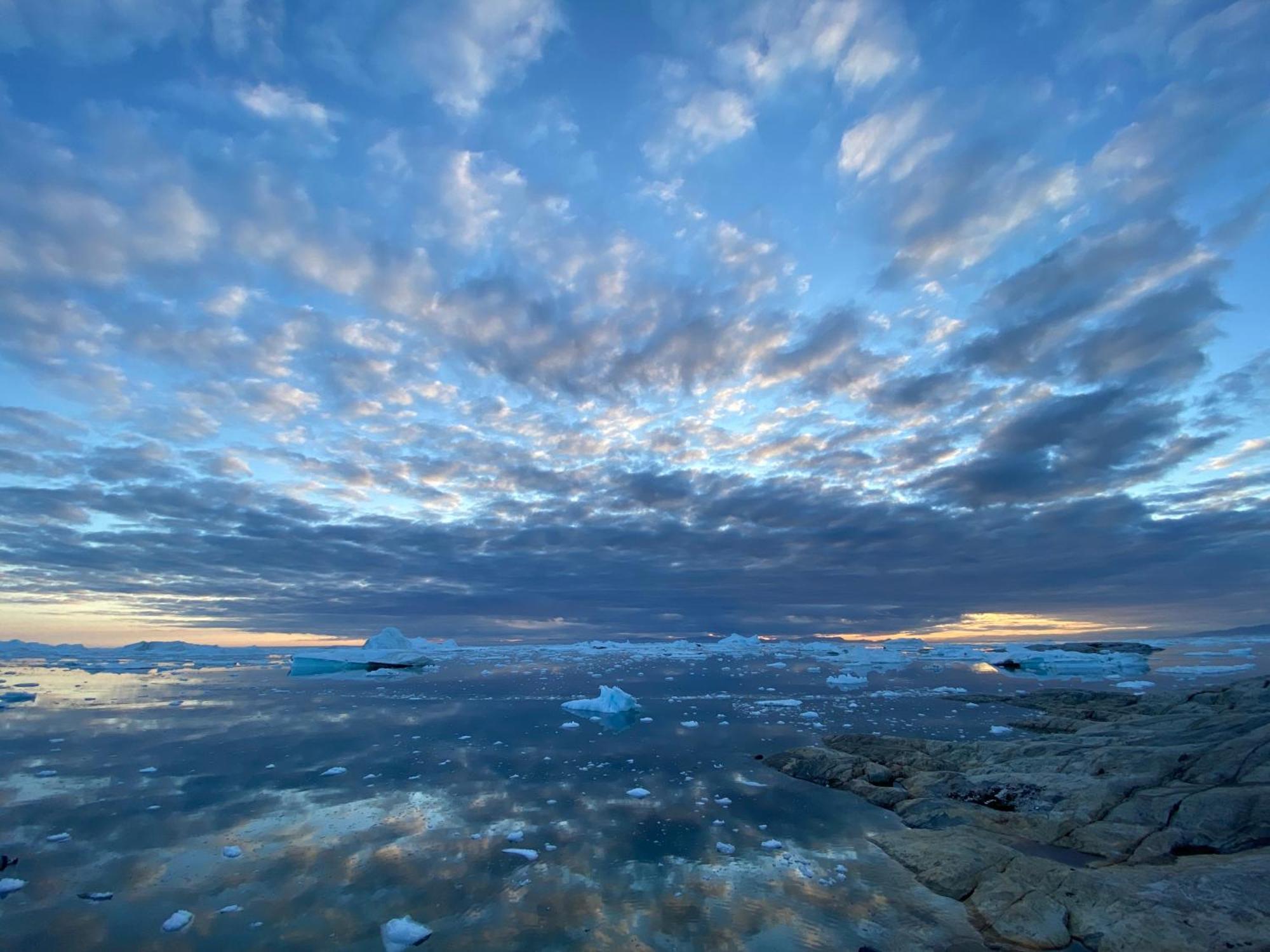 Villa Det Gronne Hus Med Isbjergsudsigt Ilulissat Exterior foto