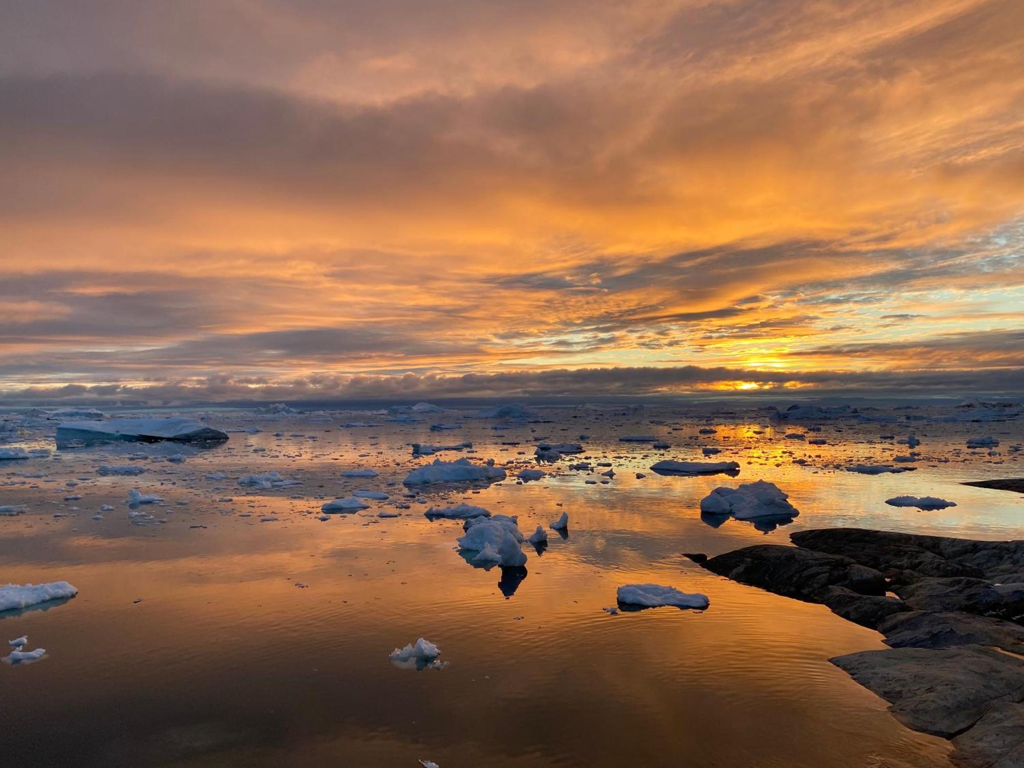 Villa Det Gronne Hus Med Isbjergsudsigt Ilulissat Exterior foto